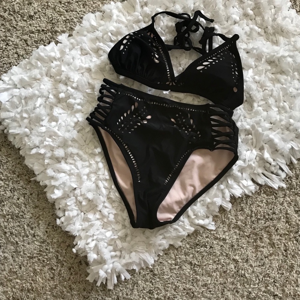 Missimo high waisted bathing suit